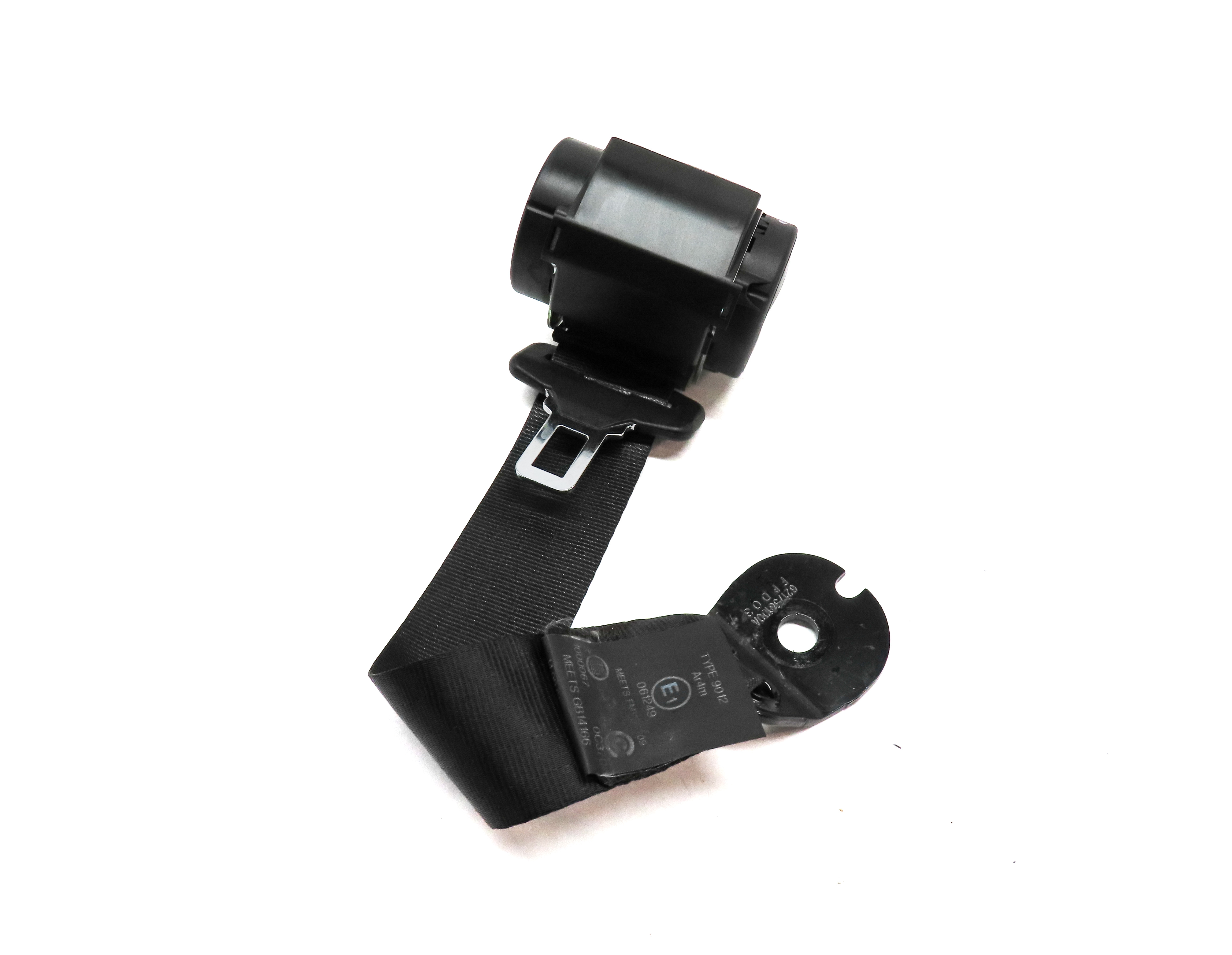 2016 RANGE ROVER EVOQUE (L538) REAR RIGHT SEAT SEATBELT RETRACTOR (BLACK) — exact item pictured